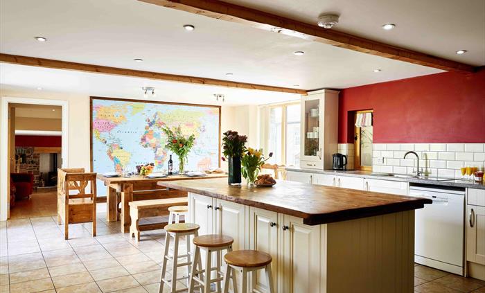 Sycamore Tree Barn Kitchen